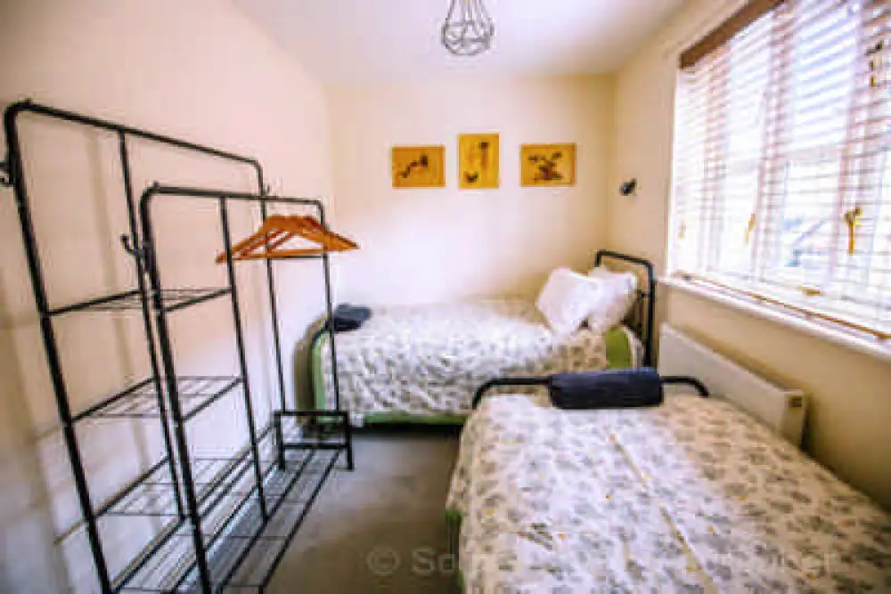 Twin Bedroom with Two Single Beds