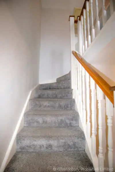 Stairs to upper floor