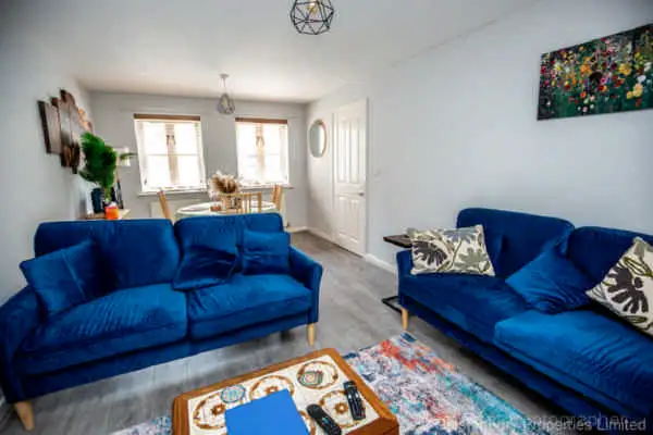 Spacious Lounge with Comfortable Seating Area